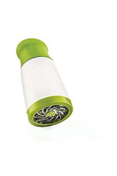 DIGIMAT STORE Manual Herb Grinder DIGIMAT®, Premium Quality, for All Types of Herbs, Sharp Blades, Green White