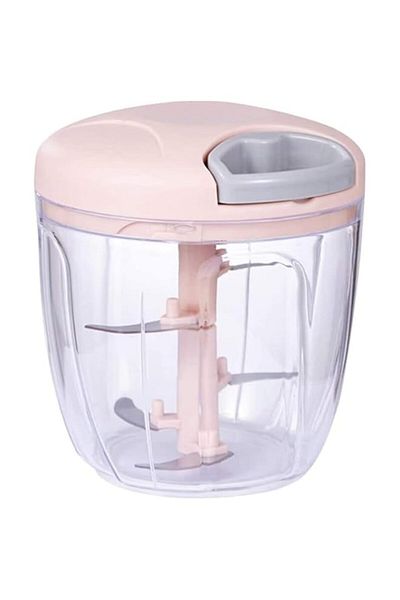 Generic HALAMODO Manual Garlic Chopper Onion Chopper Garlic Mincer Hand Pull String Vegetable Processor 900