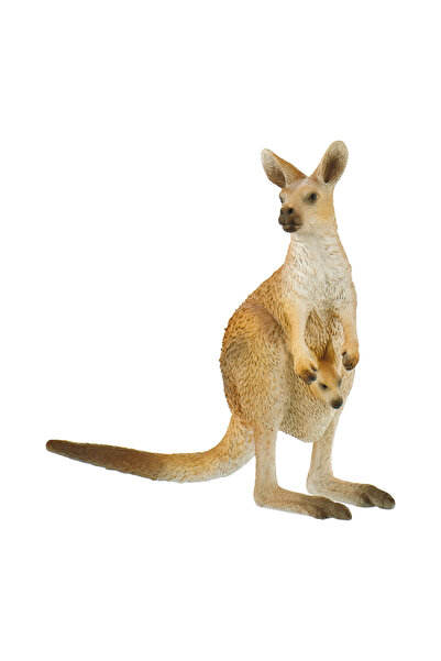 Bullyland Figurina Cangur pentru Copii - Animal Realist, Jucarie Educativa, C...