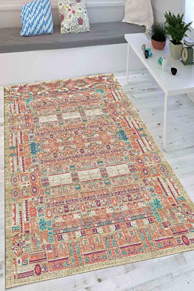 armolin غطاء سجادة مطاطي بطباعة رقمية بنمط عتيق (بدون إسفنجة) Szz-1179