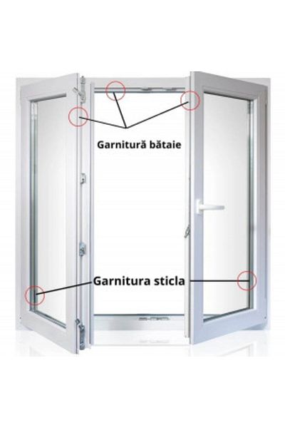Gealan Seal for PVC joinery Gealan, rebate, for frame and sash