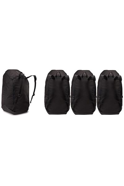 Thule Set de 4 rucsacuri GoPack negre pentru cutii portbagaj