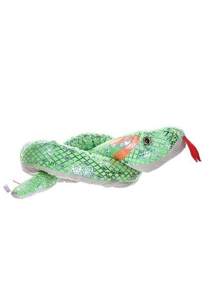 Wild Republic FOILKINS Snake -ANACONDA - Wild Republic Plush Toy 137 cm