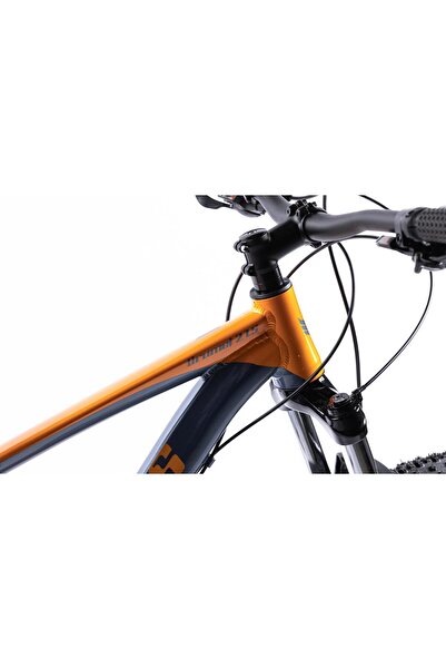 Pegas Drumet S 27.5 inch Bicycle, Orange Gray