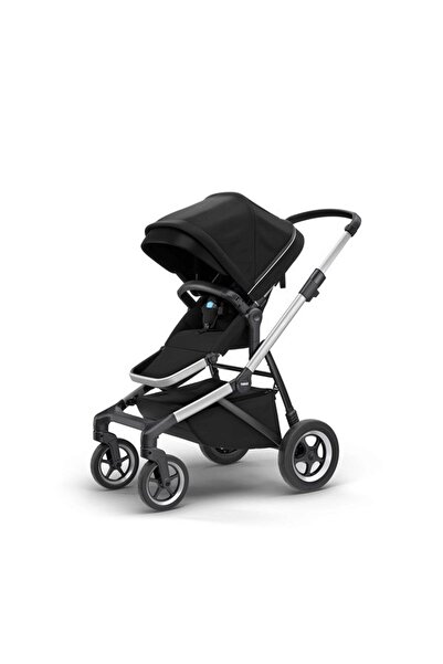 Thule SLEEK Stroller Grey Frame and Midnight Black Canopy