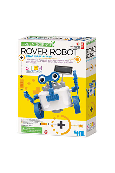 4M Образователен комплект, Rover хибридният соларен робот, 4M, + 5 години