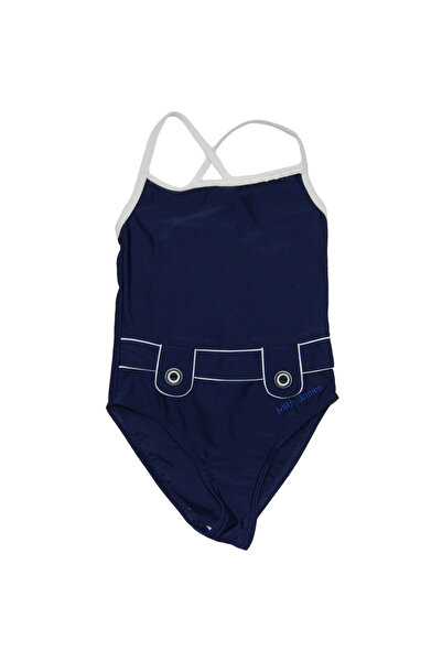 Mitty James Navy Belted One Piece Swimsuit, Mitty James, 5-6 Years