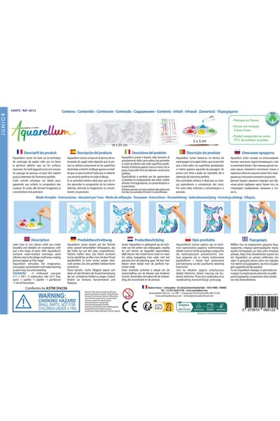 Sentosphere Painting set - Aquarellum Junior Cat -