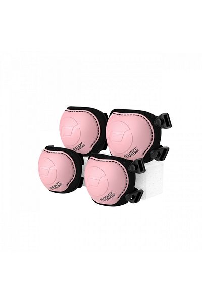 SCOOT AND RIDE Set de protectie Scoot and Ride, genunchiere si cotiere, marime S, Rose