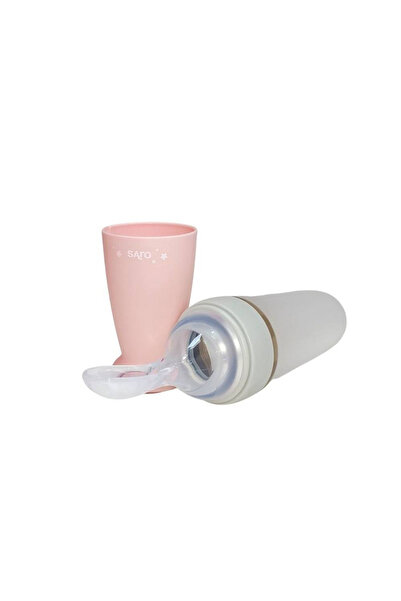 SARO BABY Lingurita cu rezervor pentru bebelusi , silicon alimentar, fara BPA...