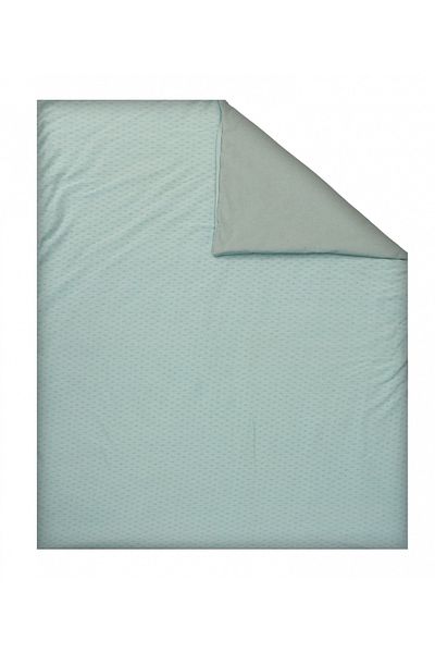 Amy Pilota pentru copii din bumbac, fata dubla, umplutura hipoalergenica BabySoft, Salvia, 150x100cm