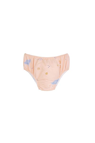 SARO BABY Baby swim diaper with UPF 50+ UV protection, reusable, 12-18 months, Seahorse