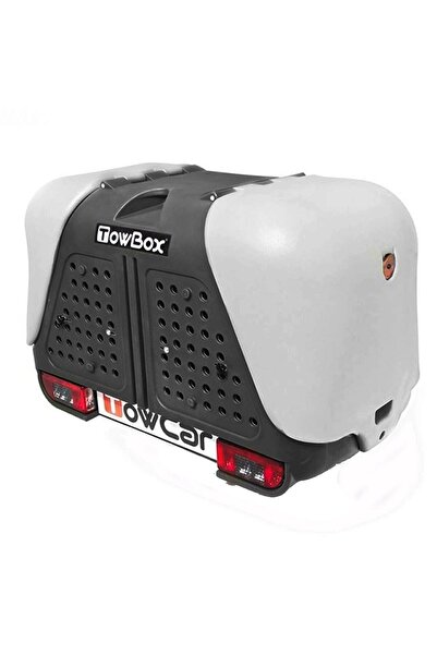 Aragon Cutie portbagaj pe carligul de remorcare Towbox V2 DOG Gri