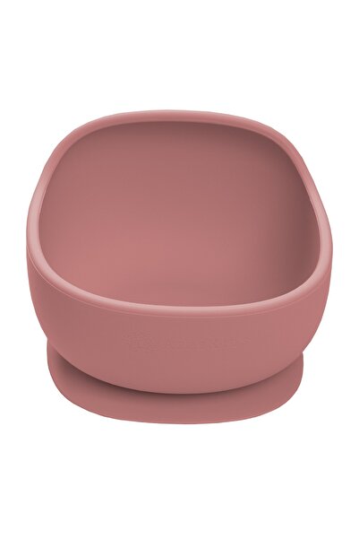 APPEKIDS Bol din silicon cu ventuza, AppeKids, Classic - Old Rose