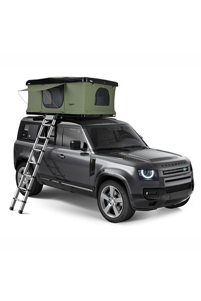 Thule Cort auto cu prindere pe plafon, Thule, Basin, 2 persoane, Hard-Shell, Negru