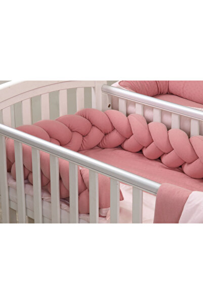 Amy Aparatoare laterala pat Bumper impletit cu inchidere velcro, Bumbac Trico...