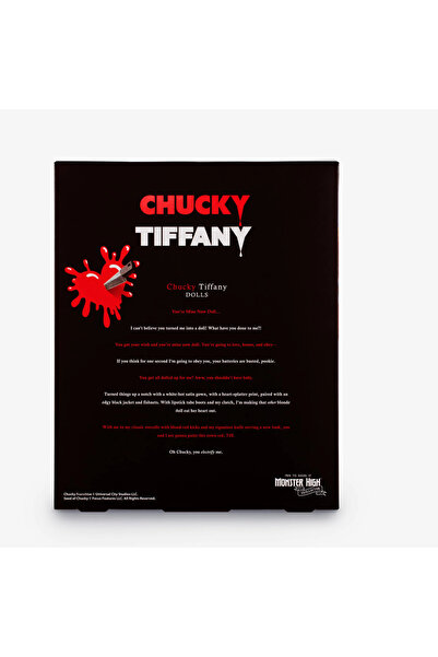 MONSTER HIGH Skullector Chucky ve Tiffany Bebek 2'li Paket