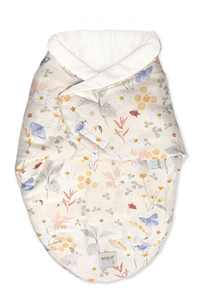 Amy Sistem de infasare Bambus, Inchidere Velcro, Baby swaddle, Lunca Bej + Ca...