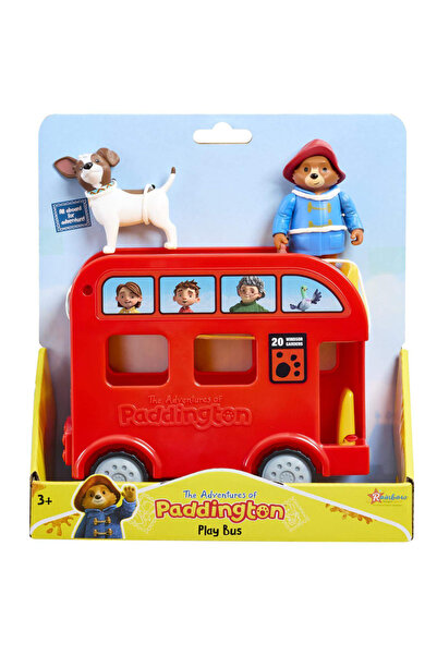 Rainbow Designs Комплект червен автобус Падингтън с 2 фигурки