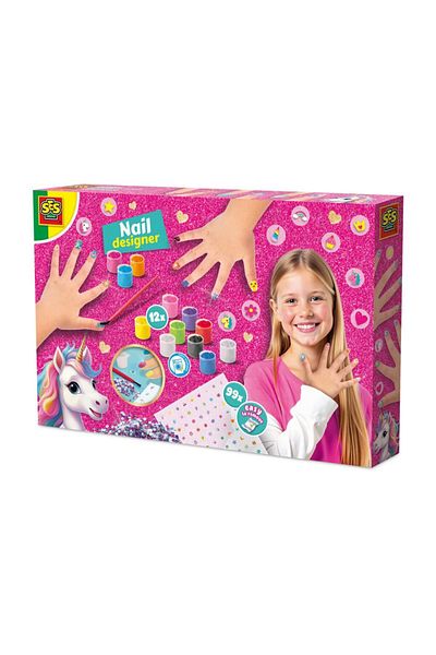 SES Creative Set Creativ Designer De Unghii - Unicorni