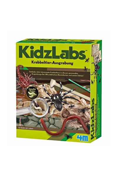 4M Sada pro vykopávky a pozorování strašidelných zvířat, KidzLabs, 5+