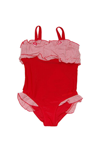 Mitty James Costum de baie intreg Red Gingham, Mitty James, 7-8 ani