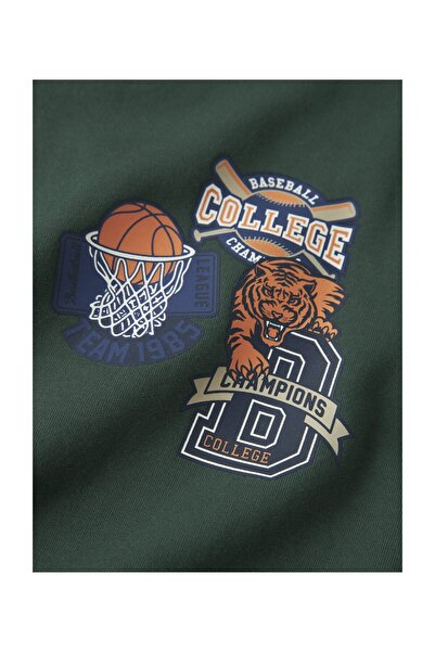 Name it NMMLELAN LS NREG SWEAT BOX BRU