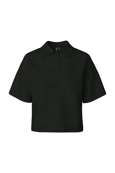PIECES PCORINA SS POLO KNIT PWP BC