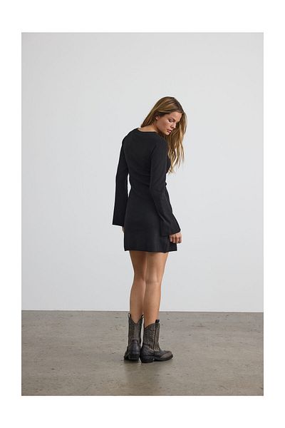Noisy May Nmtiffany L/S Knit Dress Fwd Noos