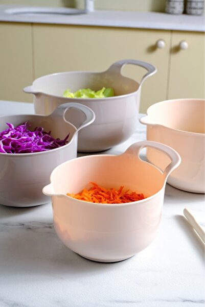 Karaca X refika 4 piece mixing bowl set