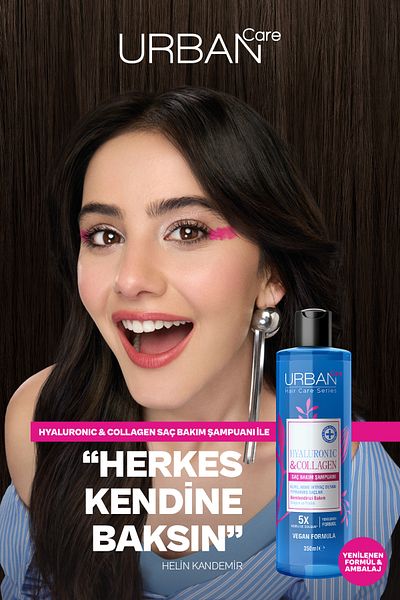 Urban Care Hyaluronic & Collagen Extra Plumping Hair Care Shampoo-350 Ml-Vegan