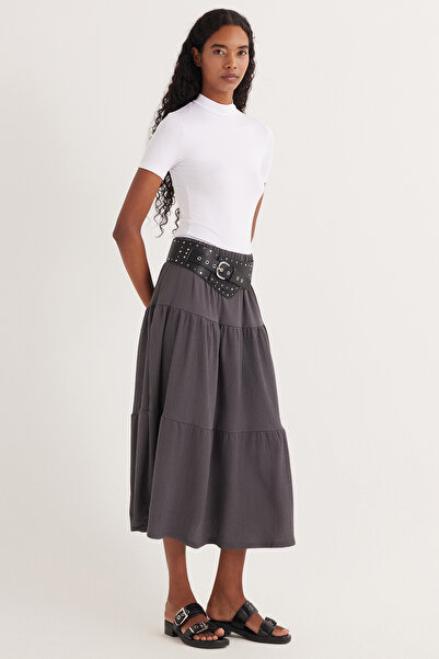 Tudors Women's Standard Fit Short Sleeve Half Turtleneck White Blouse