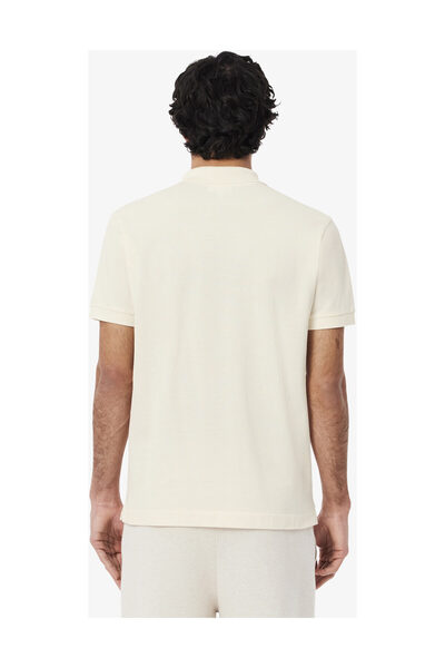 Lacoste Μπλουζάκι με κοντό μανίκι με ριμπ γιακά