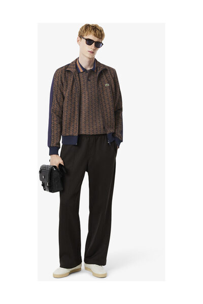 Lacoste POLOS DH1417-00 KOŠILE S KRAJKOVÝM ZDOBENÍM A KRÁTKÝMI RUKÁVY