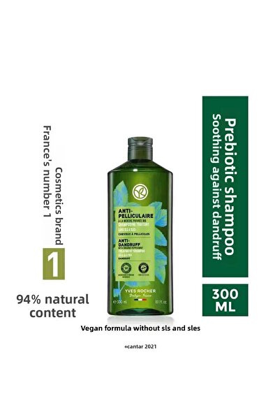 Yves Rocher Soothing Prebiotic Shampoo - Anti Dandruff / Anti Pelliculaire-30...