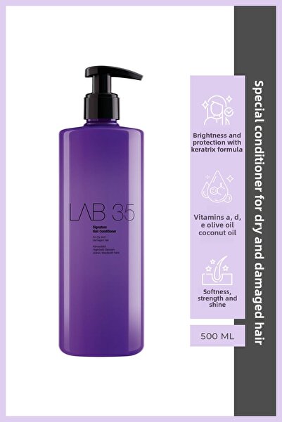 Kallos Cosmetics Lab 35 Kuru Ve Hasarlı Saçlara Özel Saç Kremi 500ml