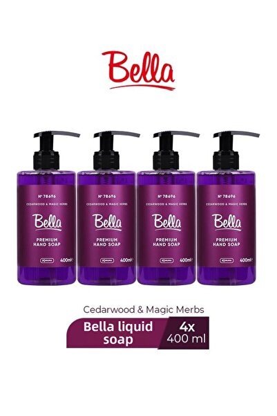 Bella صابون سائل سيدار آند ماجيك بنفسجي 400 مل