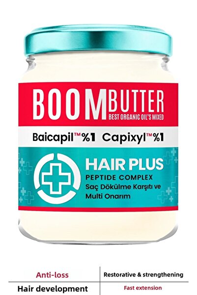 BOOM BUTTER زيت بيكابيل 1% بيكابيل 1% كابيكسل المغذي للعناية بالشعر 190 مل
