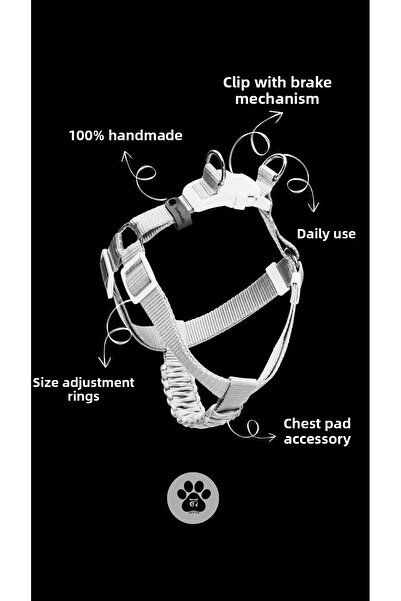 IG Design 100% Handmade Braided Chest Collar