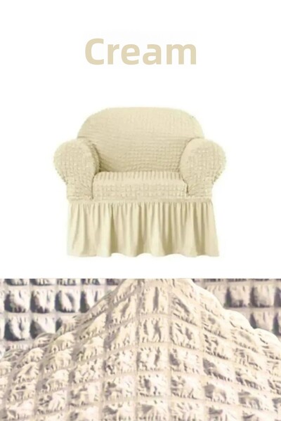 ELHOŞ Husa pentru scaun Bürümcük pentru o singură persoană. Husă BERJER elast...