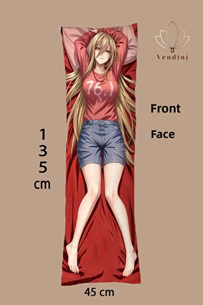 Vendini غطاء وسادة أنيمي داكيماكورا الرائع مطبوع على الوجهين