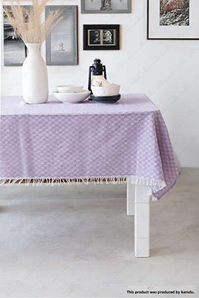 lemsel Checkerboard Pattern Stain-Resistant Table Cloth, Plaid Pattern Picnic...