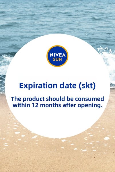 NIVEA لوشن الجسم الواقي من الشمس للحماية والنضارة 200 مل، عامل حماية من الشمس SPF30، مقاوم للماء، مرطب