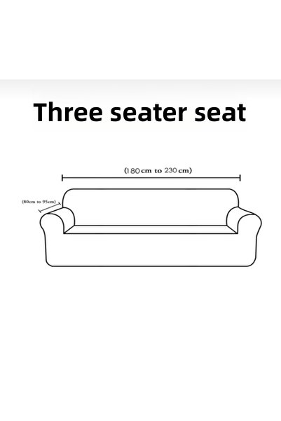 ÖZMAKAN Seat Cover, Seat Cover, Elastic, Anti-Slip 1 Piece