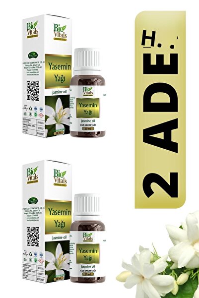 Bio Vitals زيت الياسمين - 20 مل، 2 قطعة