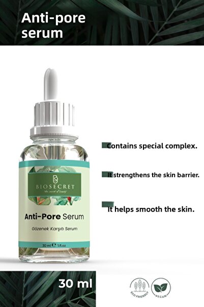 Biosecret مصل نباتي مضاد للمسام - مضاد للمسام، 30 مل بيو97