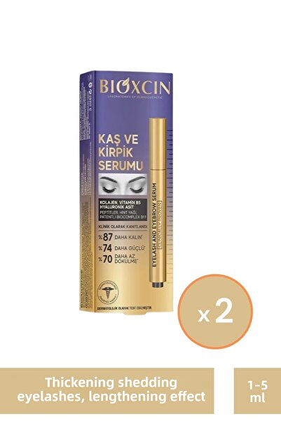Bioxcin X 2 Eyebrow and Eyelash Serum
