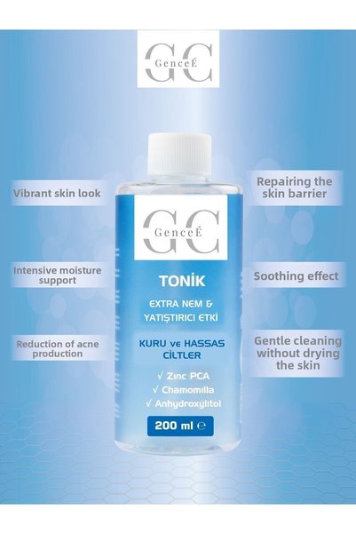 GenceE Extra Moisture and Soothing Facial Tonic for Dry and Sensitive Skin