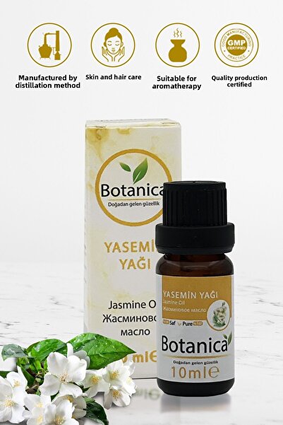 botanica معطف واق من المطر Jasminum Grandiflorum - زيت الياسمين العطري العطري...