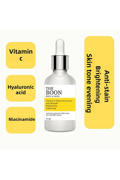 The Boon Body & More Anti-Blemish Brightening Effective Skin Care Vitamin C S...